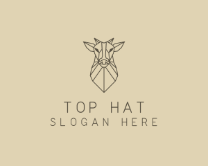 Geometric Minimal Animal logo design