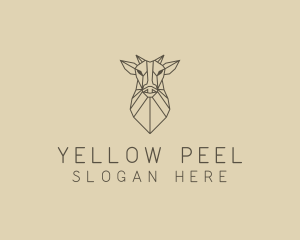 Geometric Minimal Animal logo design