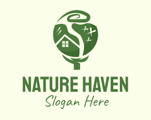 Natural Tree House logo design