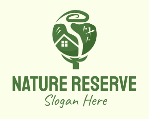 Natural Tree House logo design