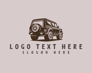 SUV Car Transportation logo