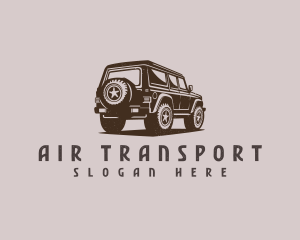 SUV Car Transportation logo design