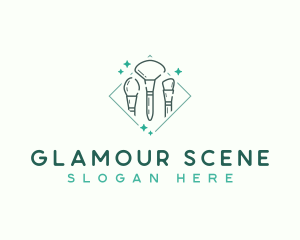 Esthetician Makeup Brush  logo