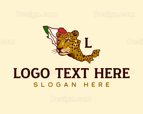 Mexico Wildlife Jaguar Logo