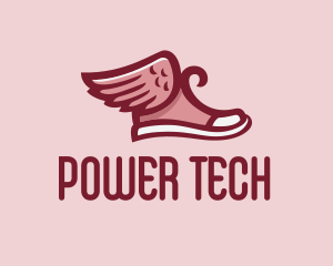 Red Sneaker Wings logo