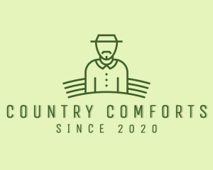 Countryside Field Farmer logo