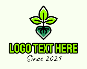 Eco Plant Heart logo