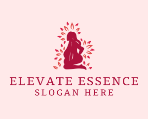 Natural Woman Leaf logo