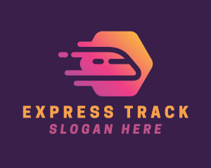 Gradient Fast Train  logo