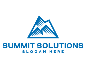 Geometric Mountain Travel logo
