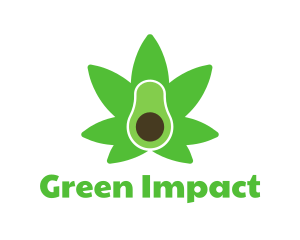 Green Avocado Cannabis logo