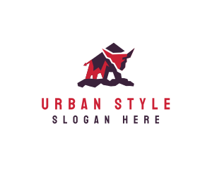 Mountain Native Bison Logo
