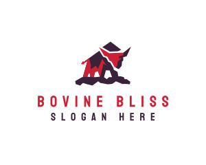 Mountain Native Bison logo design