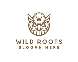 Wild Owl Aviary logo design