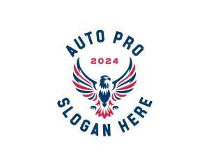 Patriotic Eagle Aviation Logo
