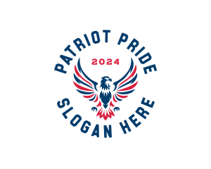 Patriotic Eagle Aviation logo design