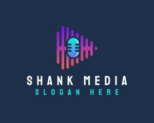 Podcast Media Studio logo design