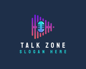 Podcast Media Studio logo design