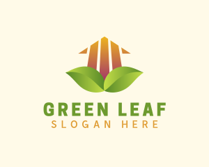 Leaf Arrow Analytics logo design