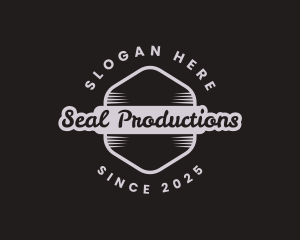 Cursive Business Seal logo