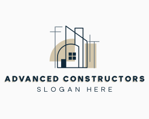 Geometric Architecture Company logo design