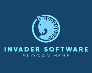 Trojan App Software logo design