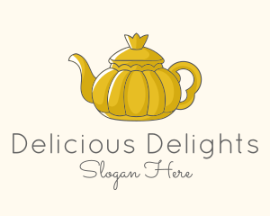 Royal Gold Teapot logo design