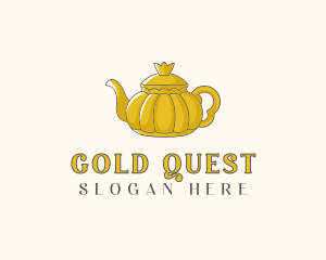 Royal Gold Teapot logo design