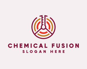 Chemistry Temperature Target logo