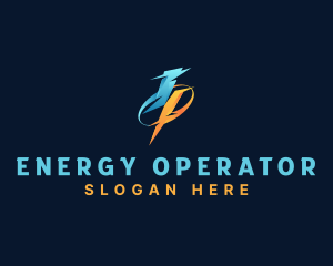 Lightning Energy Power logo design