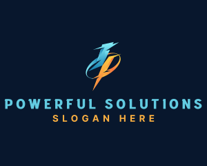 Lightning Energy Power logo design