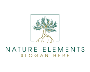 Nature Park Tree logo design