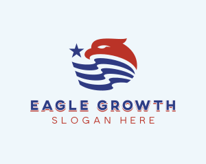 Political American Eagle logo design