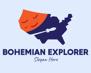 American Rocket Exploration logo design