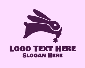 Violet Bunny Carrot logo