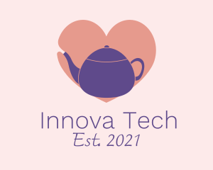 Violet Teapot Love logo