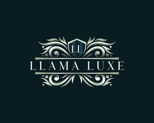 Premium Luxe Shield logo design