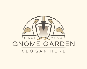 Shovel Plant Gardening logo design