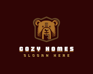 Cute Teddy Bear logo design