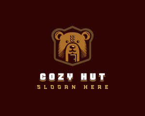 Cute Teddy Bear logo design