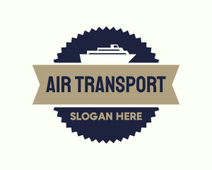 Ferry Banner Badge logo design