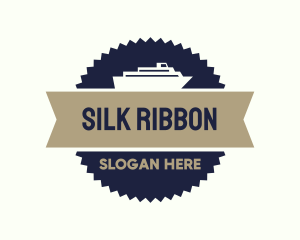 Ferry Banner Badge logo design