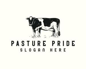 Cow Farm Livestock logo