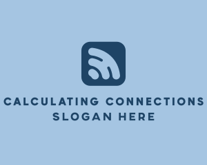 Online Wifi Connection logo design