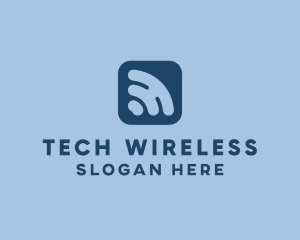 Online Wifi Connection logo design