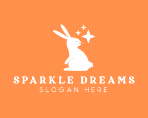 Easter Bunny Sparkle logo