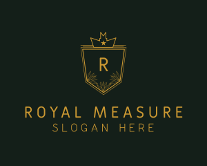 Leaf Royal Shield logo design