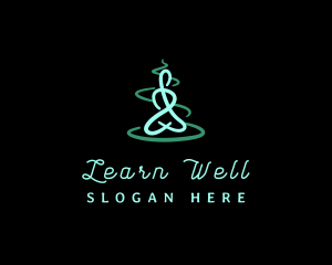 Human Yoga Wellness logo design