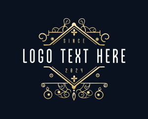 Luxury Art Deco Studio Logo