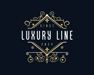 Luxury Art Deco Studio logo design